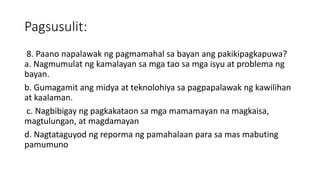 magtulungan at magkaisa poster|Pagmamahal sa Bayan: Gaano Kahalaga at Paano Ipakita.